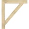 Ekena Millwork Traditional Block Rough Sawn Bracket, Douglas Fir, 4"W x 32"D x 36"H BKT04X32X36TRA05RDF - alternate 4